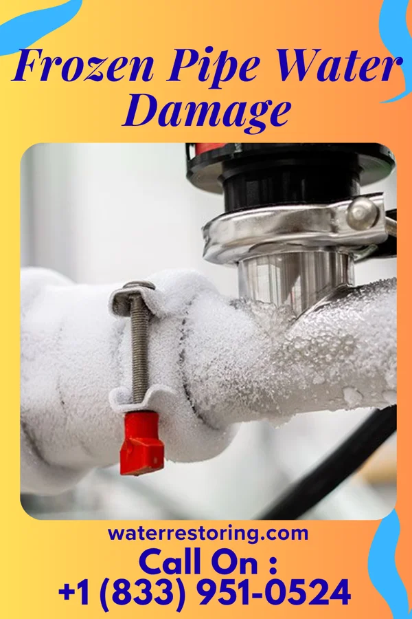 Frozen Pipe Water Damage in Trimountain, MI